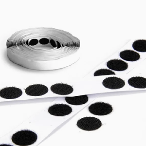 Factory Manufacture Various Black Hidden Paper Sticker Hook and Loop  Dots