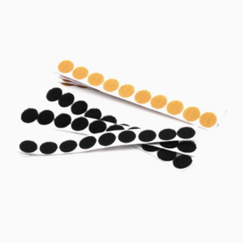 Factory Manufacture Various Black Hidden Paper Sticker Hook and Loop  Dots