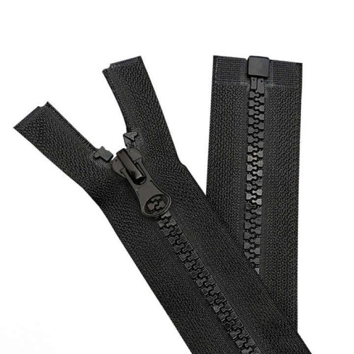 High Quality No.3/5/8/10  Resin  Zipper Custom Open-end Plastic Zippers for Garment