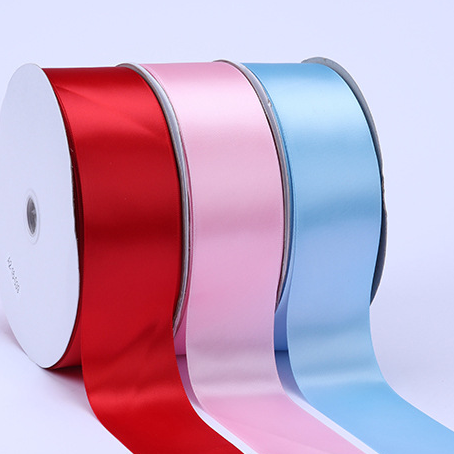 100% Polyester Satin Ribbon Single Face Ribbon /Decoration /Gifts Satin