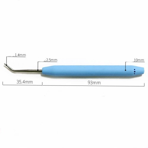 High Quality Plastic Loom Crochet Hook Knifty Knitter Knitting Loom Hook Tool with Rubber Handle