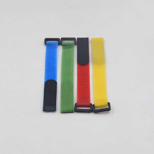 Reusable Hook and Loop Cable Tie Printed Battery Adjustment Strap Tape Customizable