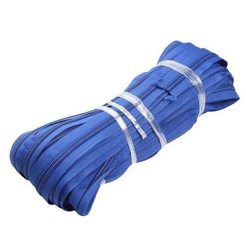 Factory Wholesale 5# Long Chain Nylon Zippers by Rolls for Bag