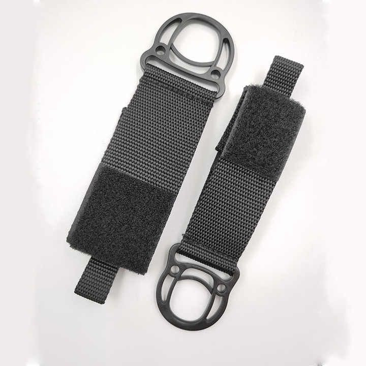 Heavy Duty 30mm Black Hook and Loop Straps Bundle Adjustment Straps Webbing Tape