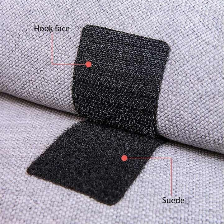 Self-Adhesive Hook and Loop Tape Square Magic Dots