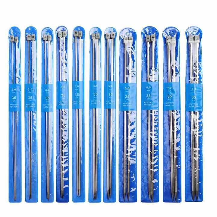 35cm Single  Point  Aluminum  Knitting Needles sets