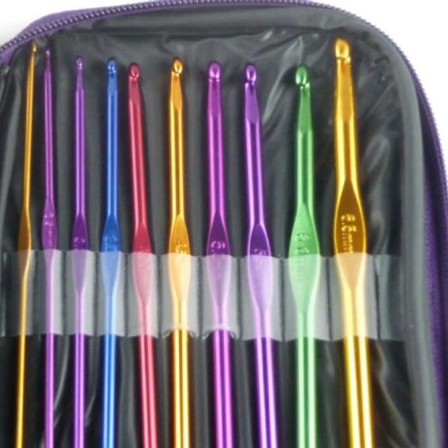 Crochet Bag Accessories Crochet Hook Set Metal Aluminum Crochet Tools