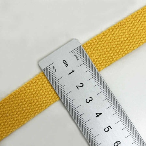 Factory Wholesale Handheld Canvas Bag Belt Polyester Cotton Tape Backpack Weaving Ribbon